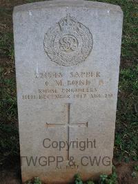 Dar Es Salaam War Cemetery - Bond, Charles Marchant